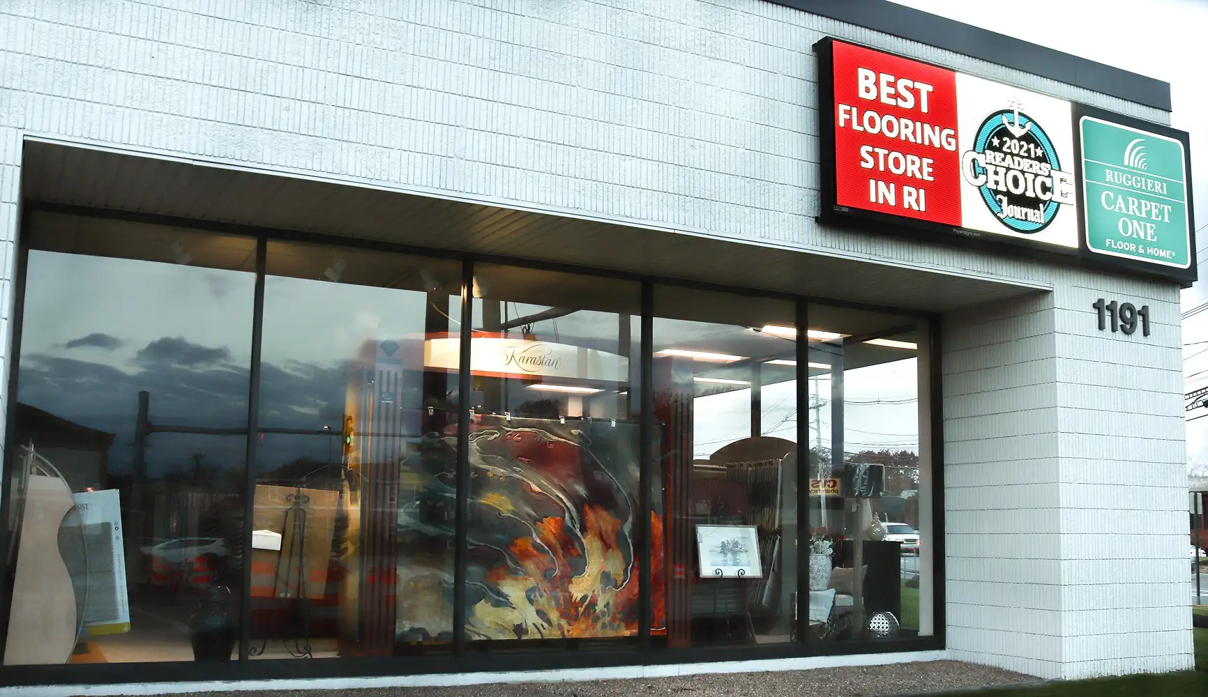Ruggieri Carpet One Storefront